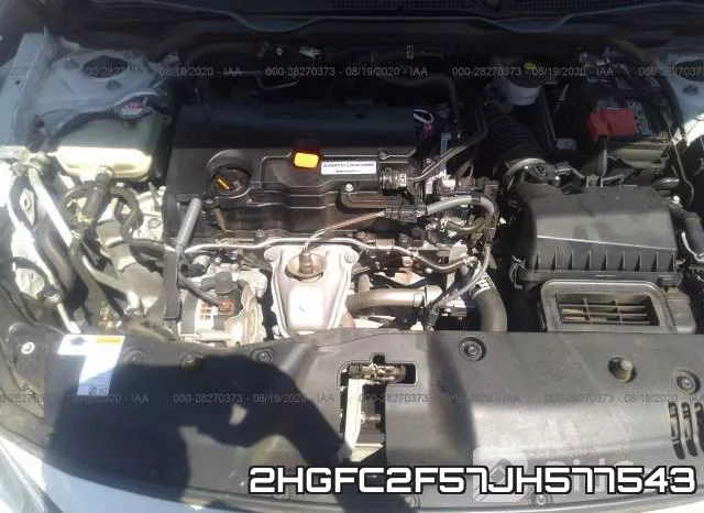 2HGFC2F57JH577543 фото 2