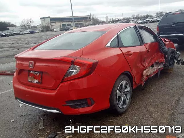 2HGFC2F60KH550713 фото 5