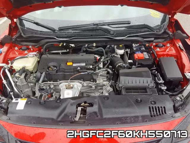 2HGFC2F60KH550713 фото 8