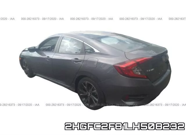 2HGFC2F81LH508232 фото 4