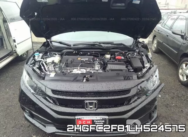 2HGFC2F81LH524575 фото 2