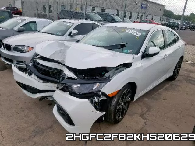 2HGFC2F82KH520629 фото 3