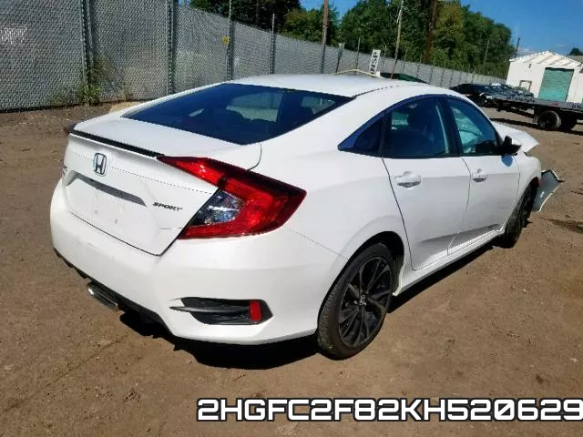 2HGFC2F82KH520629 фото 5