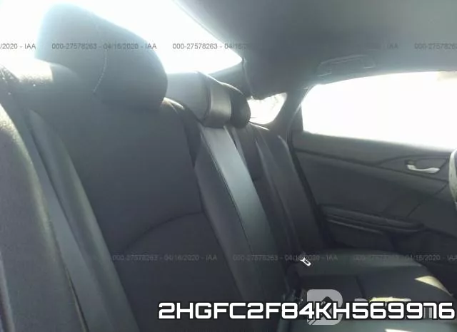 2HGFC2F84KH569976 фото 9