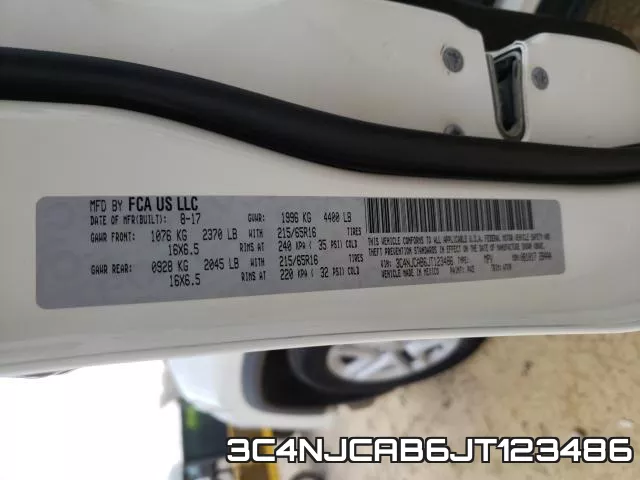 3C4NJCAB6JT123486 фото 2