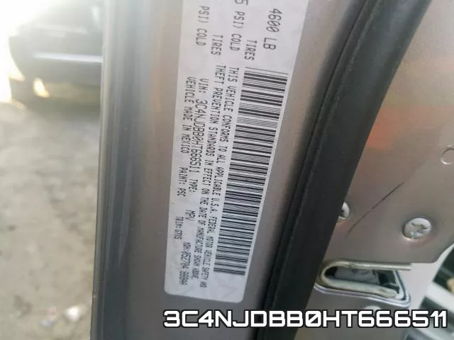3C4NJDBB0HT666511 фото 2
