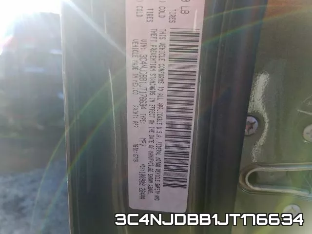 3C4NJDBB1JT176634 фото 2