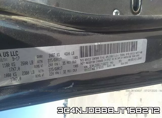 3C4NJDBB8JT168272 фото 10