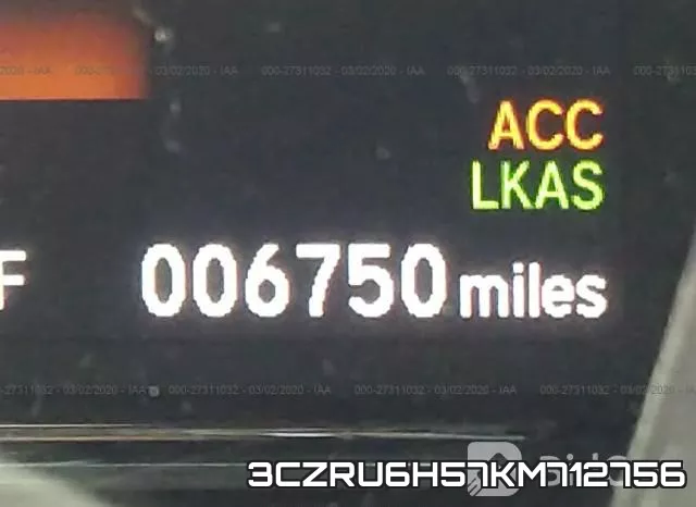 3CZRU6H57KM712756 фото 8
