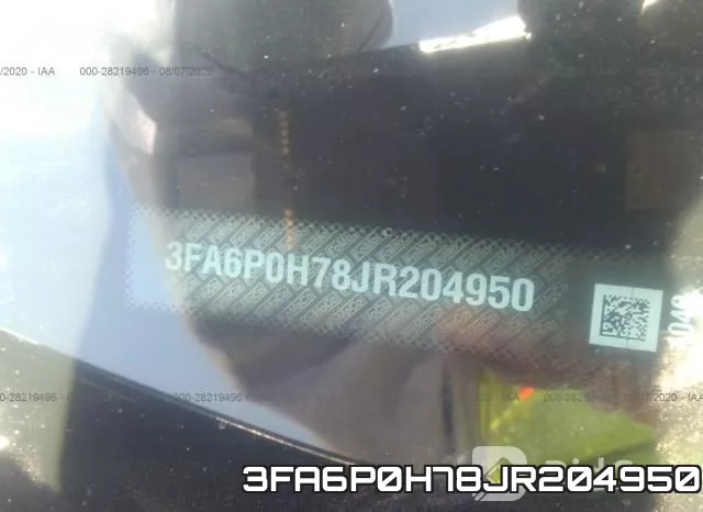 3FA6P0H78JR204950 фото 10