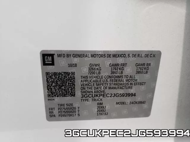 3GCUKPEC2JG593994 фото 2