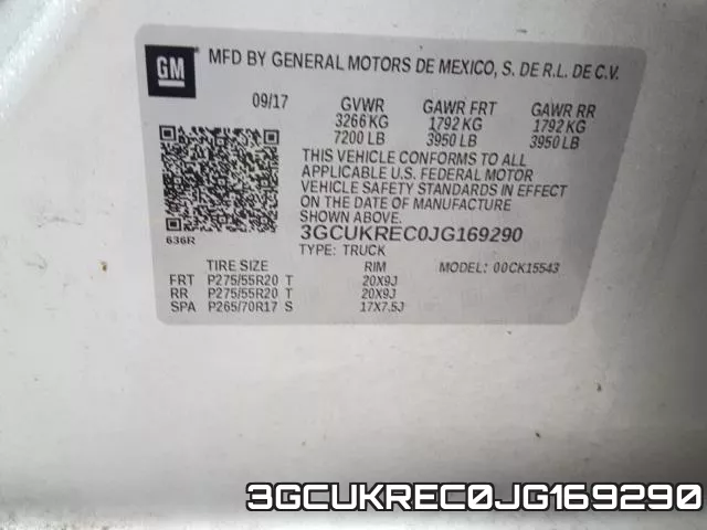 3GCUKREC0JG169290 фото 2