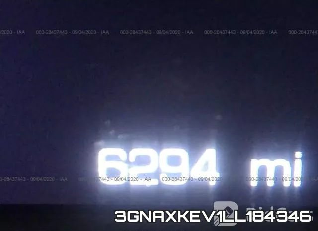 3GNAXKEV1LL184346 фото 8