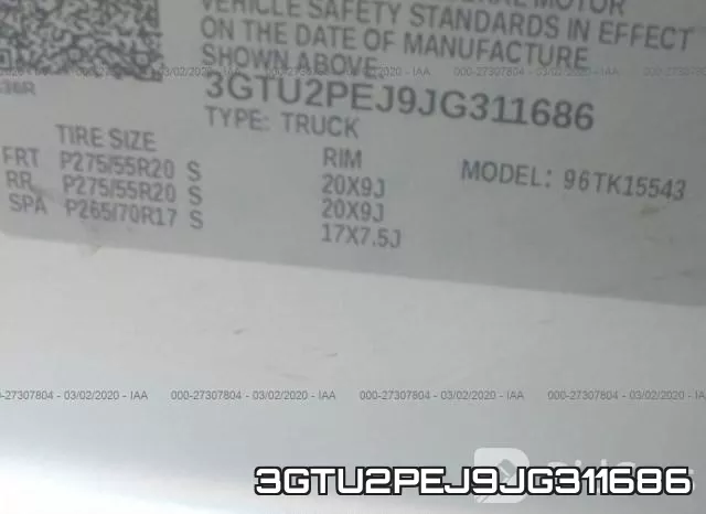 3GTU2PEJ9JG311686 фото 10