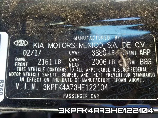 3KPFK4A73HE122104 фото 2