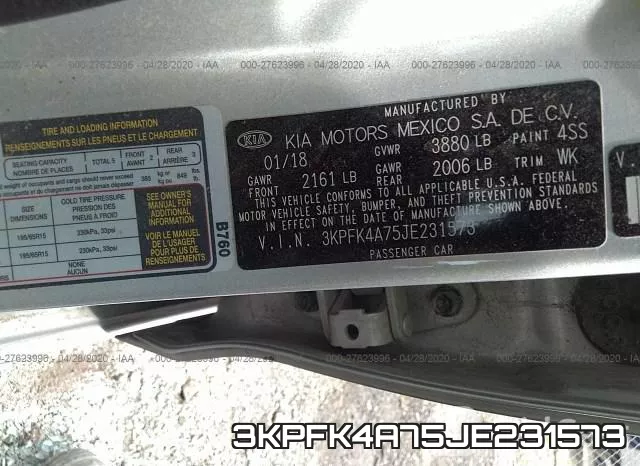 3KPFK4A75JE231573 фото 10