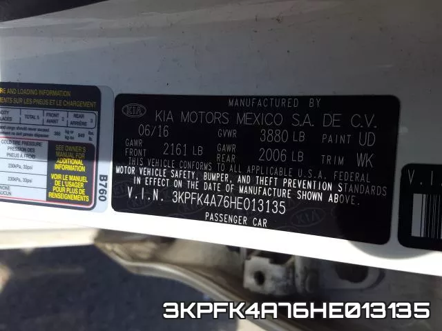 3KPFK4A76HE013135 фото 2
