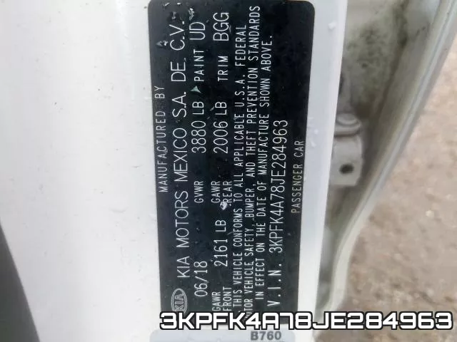 3KPFK4A78JE284963 фото 2