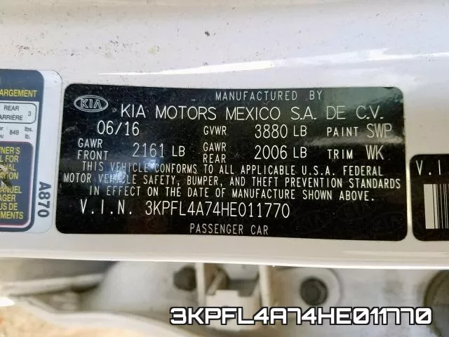 3KPFL4A74HE011770 фото 2