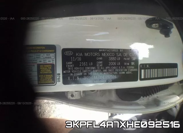 3KPFL4A7XHE092516 фото 10