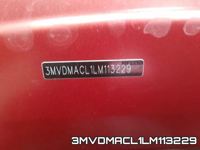 3MVDMACL1LM113229 фото 2
