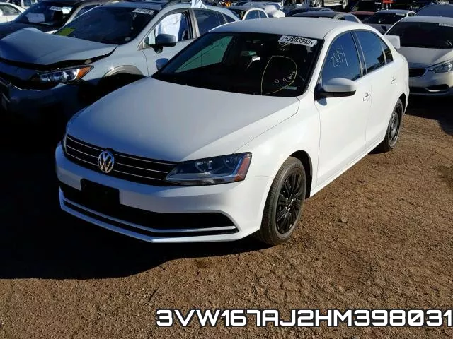 3VW167AJ2HM398031 фото 3