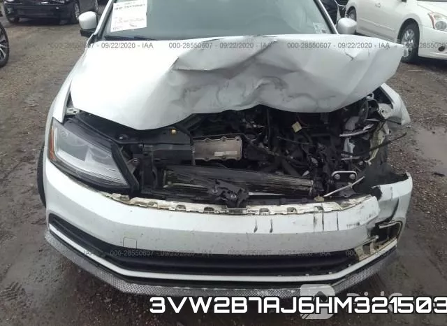 3VW2B7AJ6HM321503 фото 7