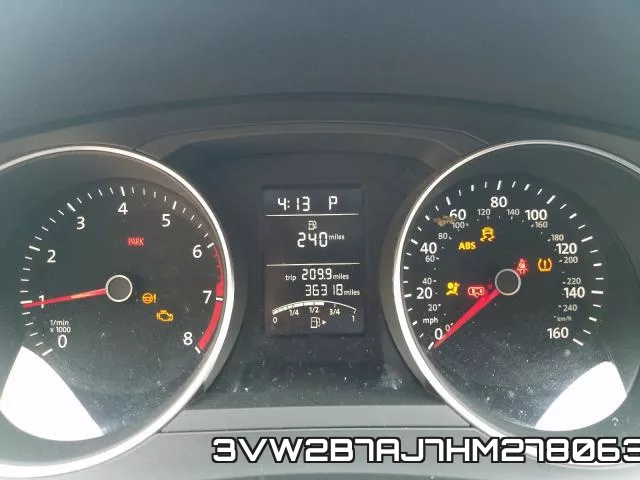 3VW2B7AJ7HM278063 фото 9