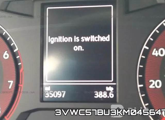 3VWC57BU3KM045647 фото 8