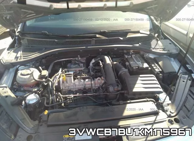 3VWCB7BU1KM175967 фото 2