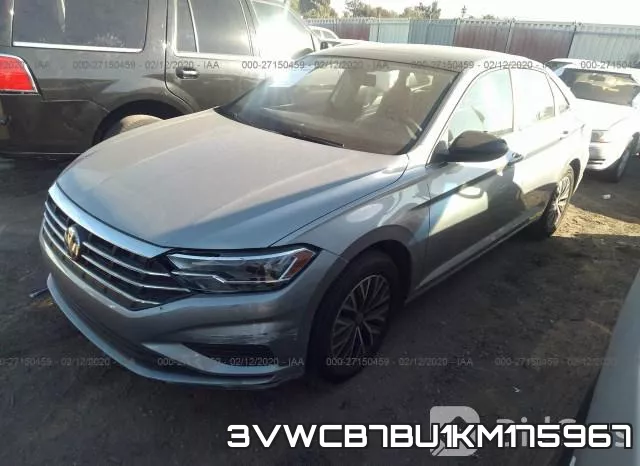 3VWCB7BU1KM175967 фото 3