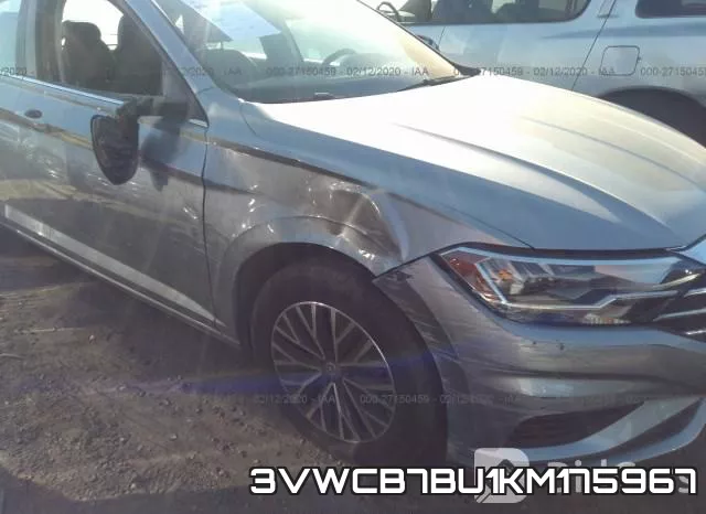 3VWCB7BU1KM175967 фото 7