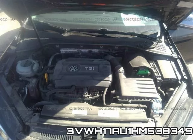3VWH17AU1HM538349 фото 2