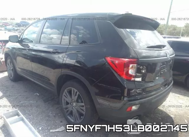 5FNYF7H53LB002745 фото 4