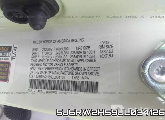 5J6RW2H59JL034126 фото 10