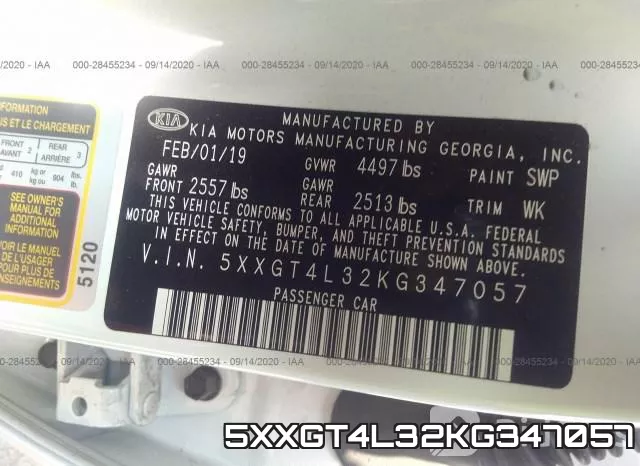 5XXGT4L32KG347057 фото 10