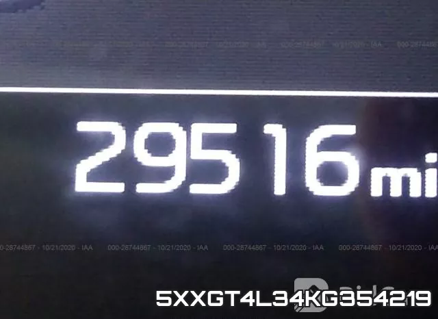 5XXGT4L34KG354219 фото 8