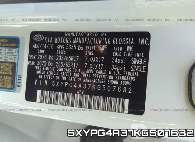 5XYPG4A37KG507632 фото 10