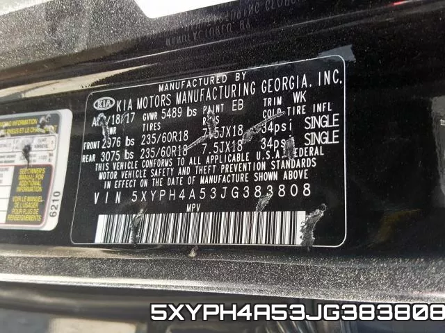 5XYPH4A53JG383808 фото 2