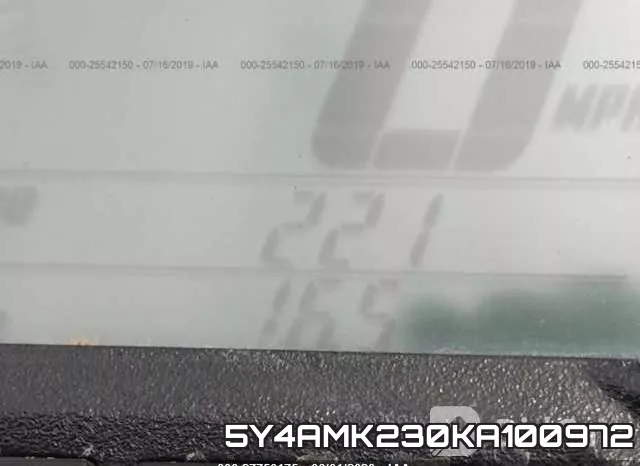5Y4AMK230KA100972 фото 8