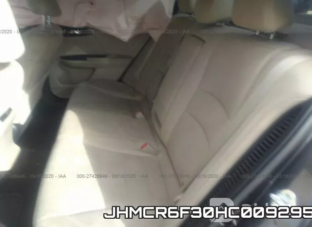 JHMCR6F30HC009295 фото 9