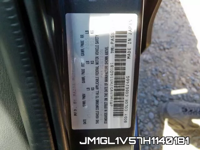 JM1GL1V57H1140181 фото 2