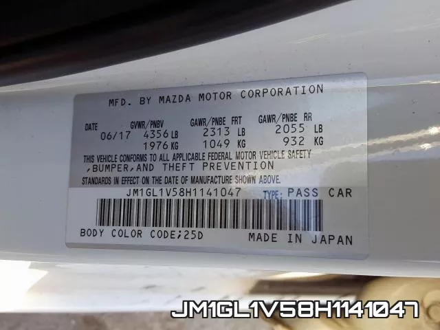 JM1GL1V58H1141047 фото 2