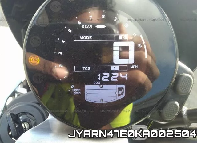 JYARN47E0KA002504 фото 8