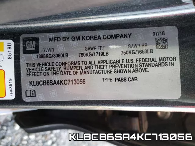 KL8CB6SA4KC713056 фото 2