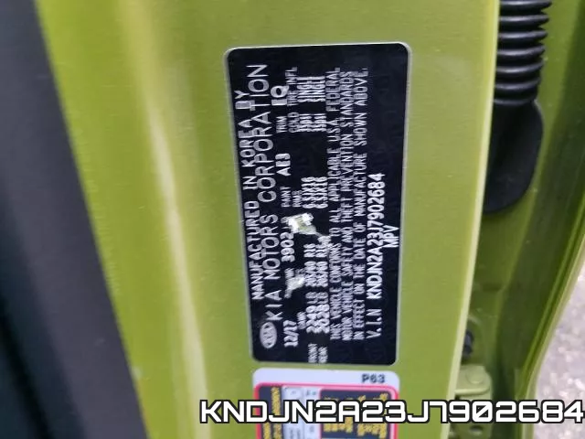 KNDJN2A23J7902684 фото 2