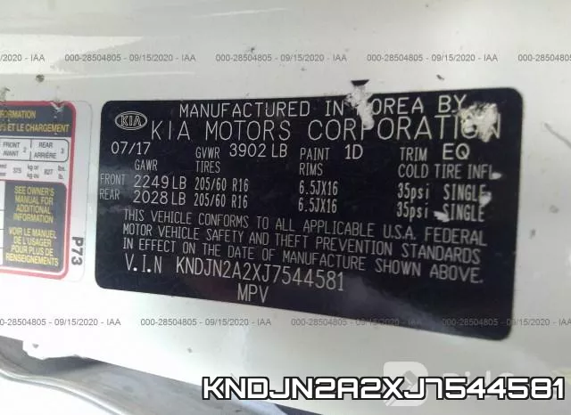 KNDJN2A2XJ7544581 фото 10