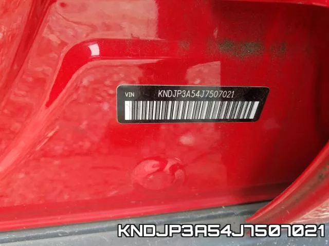 KNDJP3A54J7507021 фото 2