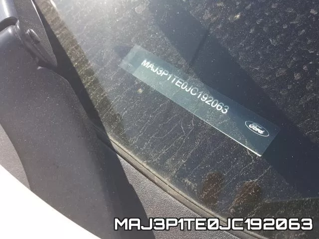 MAJ3P1TE0JC192063 фото 2