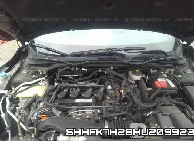 SHHFK7H28HU209923 фото 2